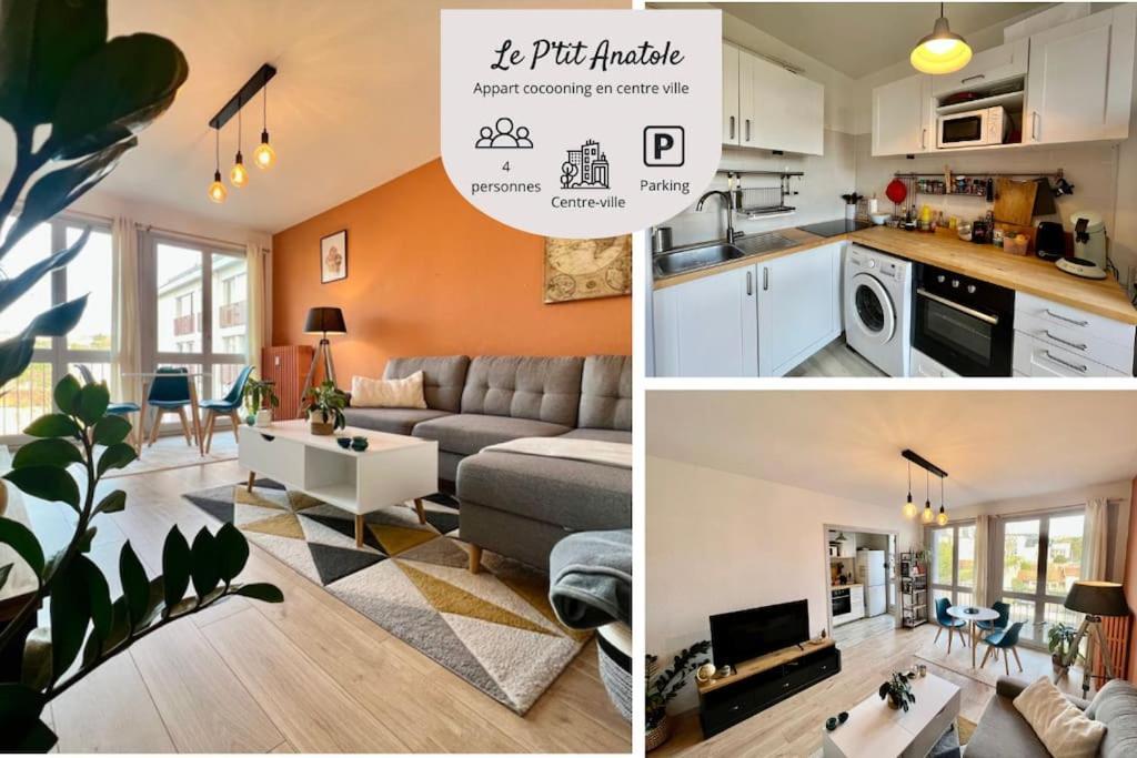Le P'Tit Anatole - Joli T2 Avec Parking Apartment Poitiers Luaran gambar